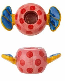 Bougeoir Caramella - rose et rouge — Bloomingville , Lyon