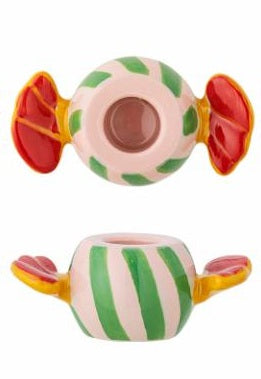 Bougeoir Caramella - vert — Bloomingville , Lyon