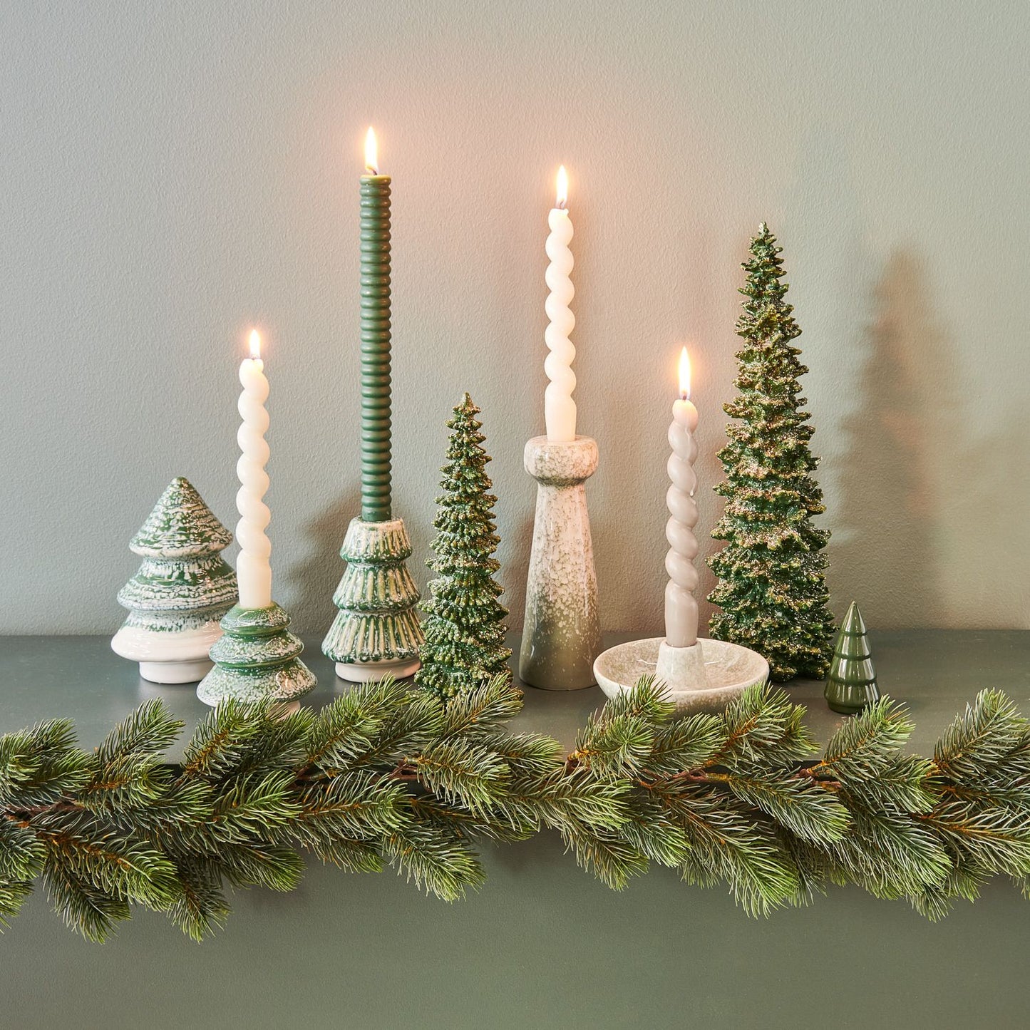 Grand bougeoir sapin