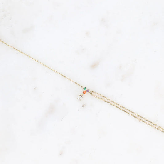 Bracelet Norya - Doré/multi