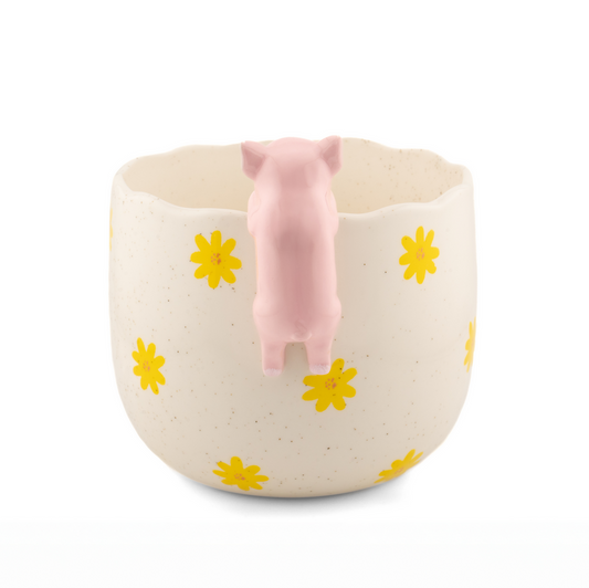 Cache pot peeking - Pig — Sass and Belle , Lyon