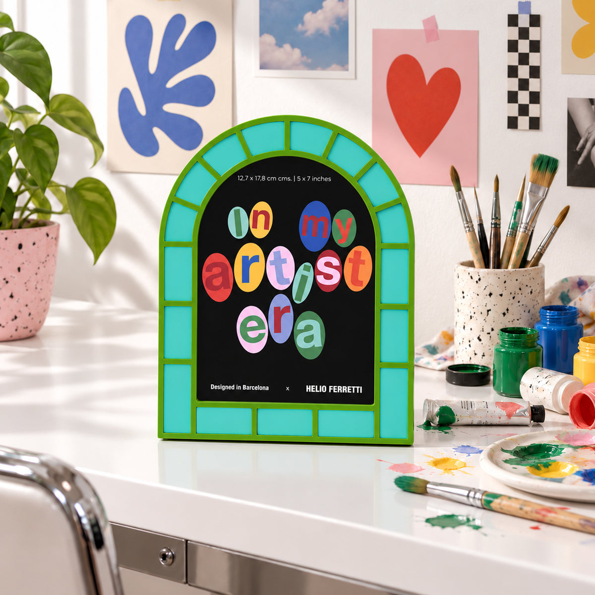 Cadre photo In my artist era - Vert