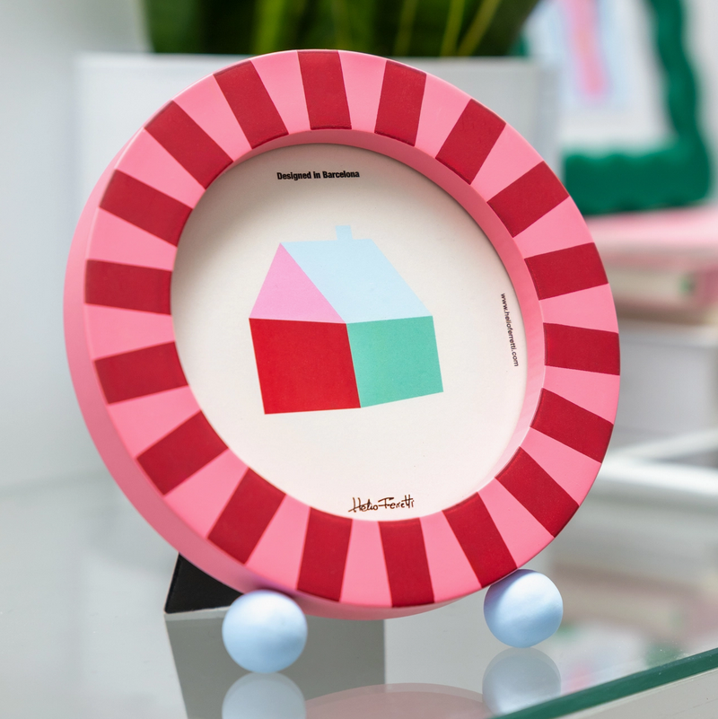 Cadre photo de Cirque - Rouge