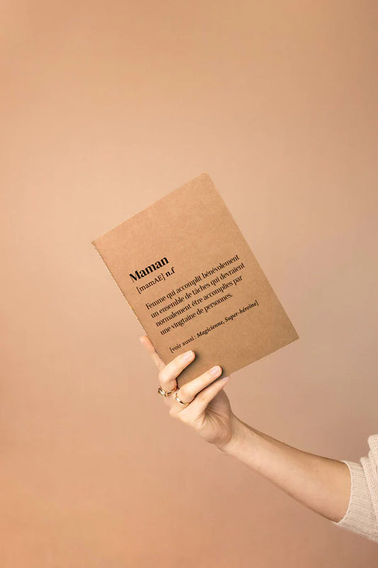Carnet définition Maman