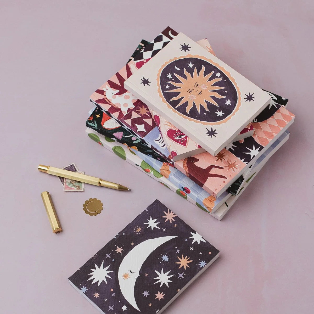 Carnet de poche - Smiling sun