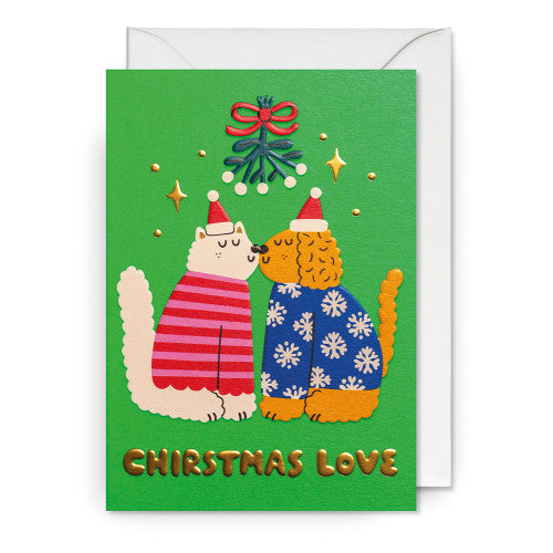 Carte de Noël - Christmas love - Judit Zengovani