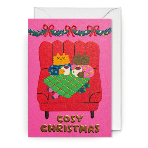 Carte de Noël - Cosy christmas - Judit Zengovani