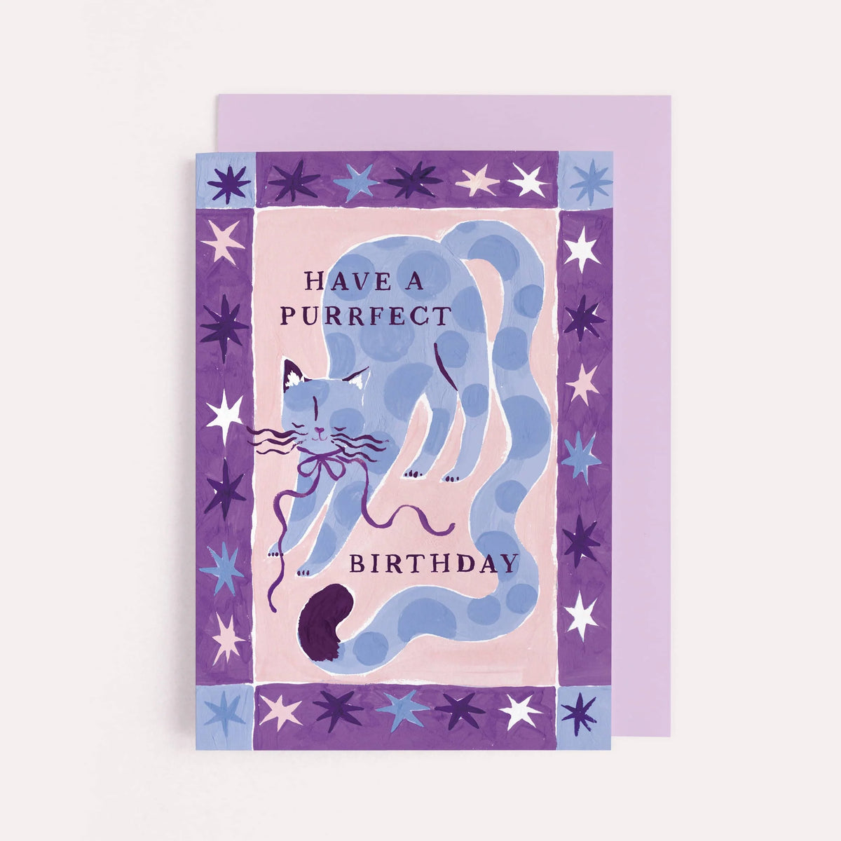 Carte - Cat purrfect birthday