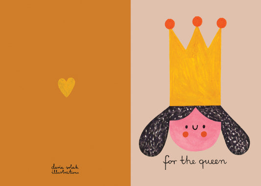 Carte The queen