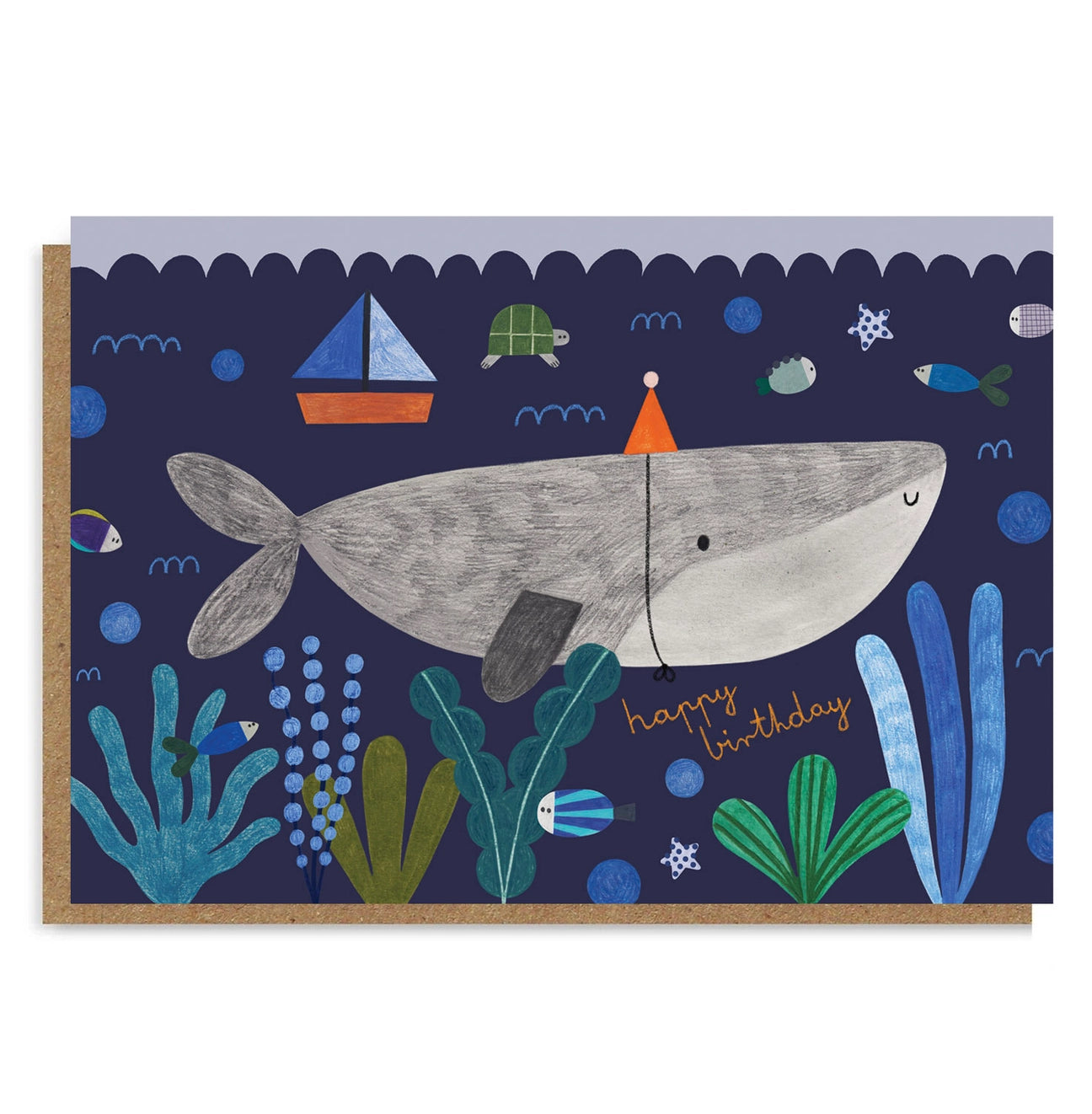 Carte anniversaire Sous-marine
