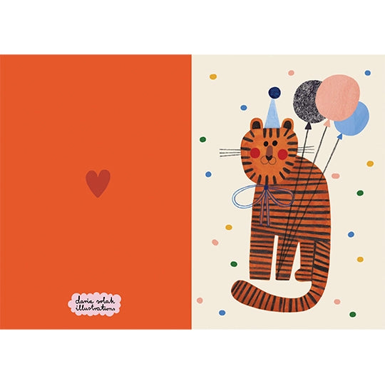 Carte Party tiger