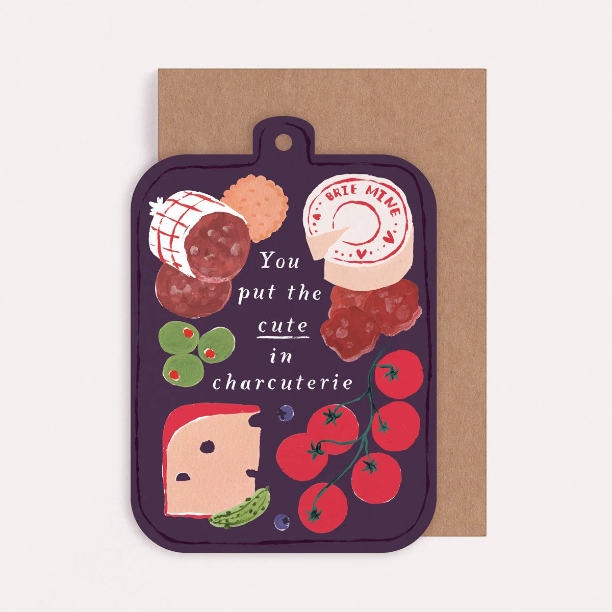 Carte - Cute in charcuterie board