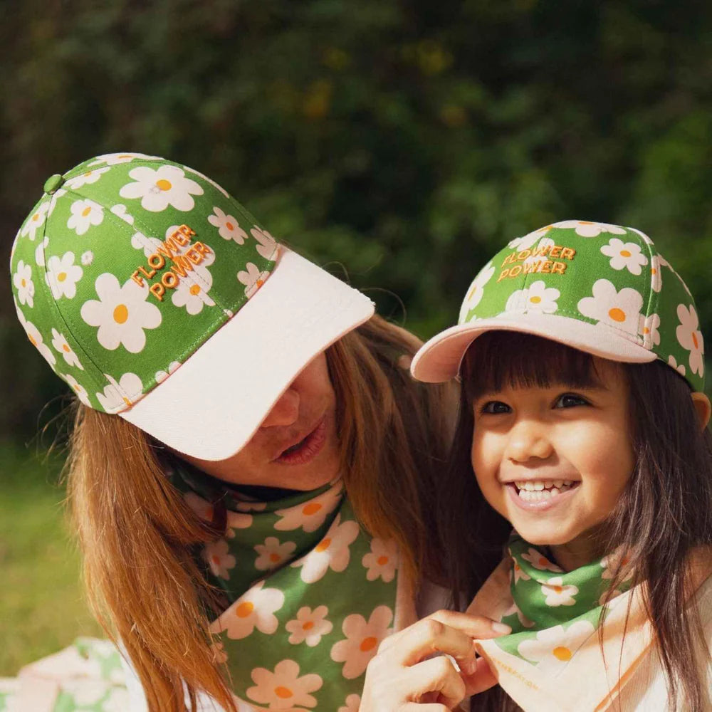 Casquette Flower power - Adulte