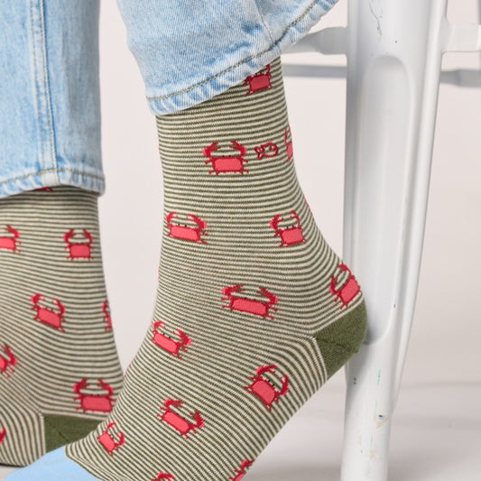 Chaussettes Animaux - Crabe - Taille 41/46