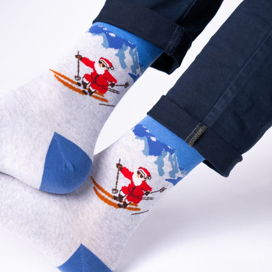 Chaussettes Crazy snow - Taille 41/46