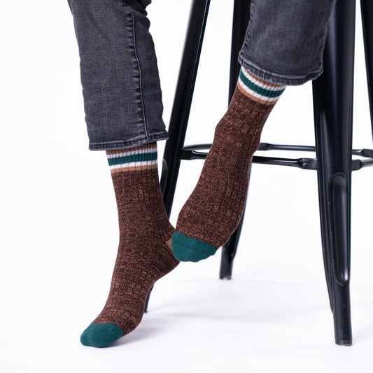 Chaussettes épaisses - Brown - Taille 41/46