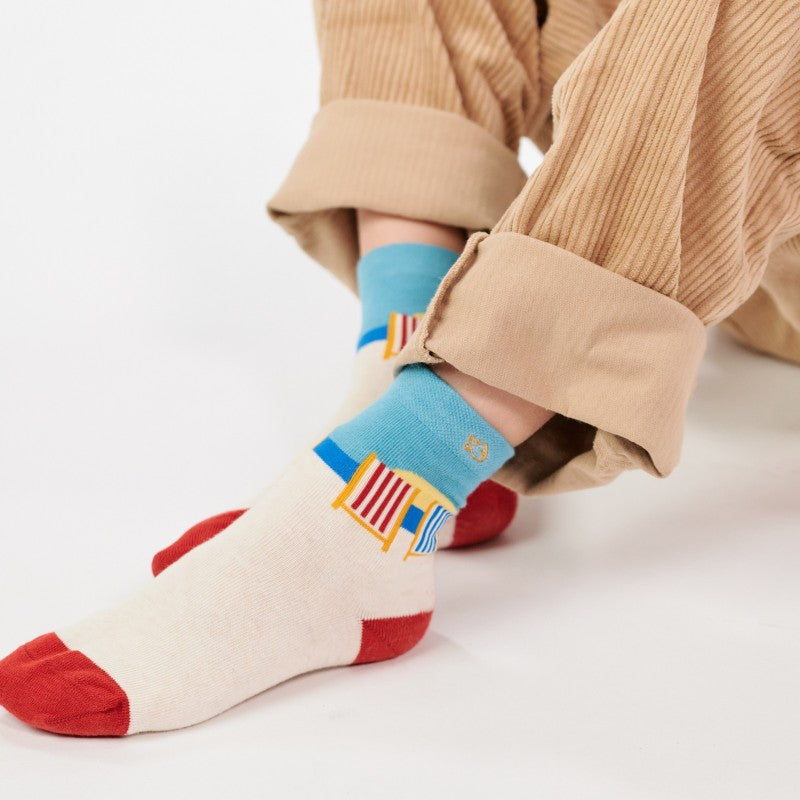 Chaussettes enfant à motifs - Transat - Taille 27/30