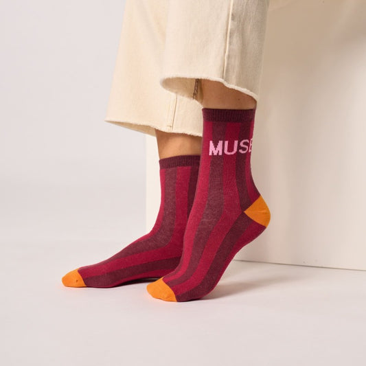 Chaussettes rayées - Muse - Taille 37/40