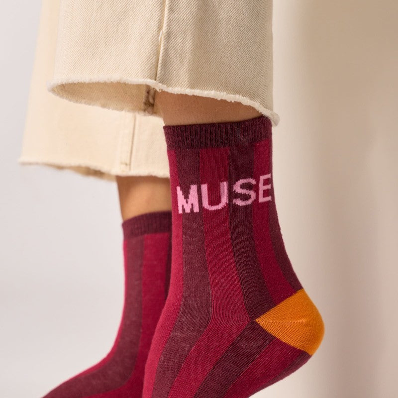 Chaussettes rayées - Muse - Taille 37/40
