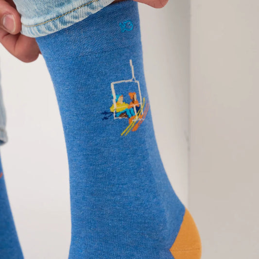Chaussettes à motifs - Teleski - Taille 41/46