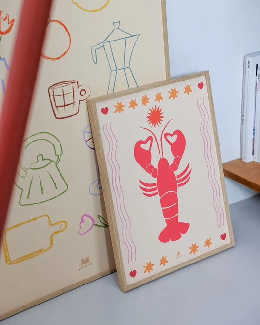 Affiche A3 - Le homard