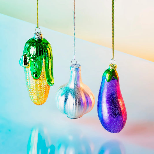 Décoration à suspendre - Aubergine