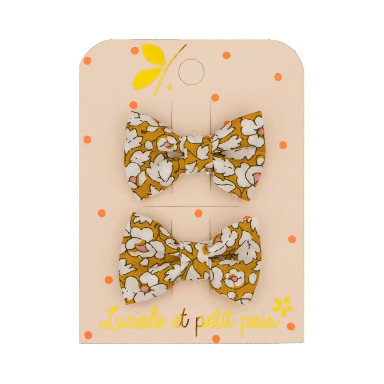Barrettes mini papillon - Liberty Feather Meadow — Luciole et petit pois , Lyon