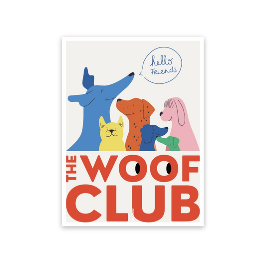 Affiche A3 - Woof club