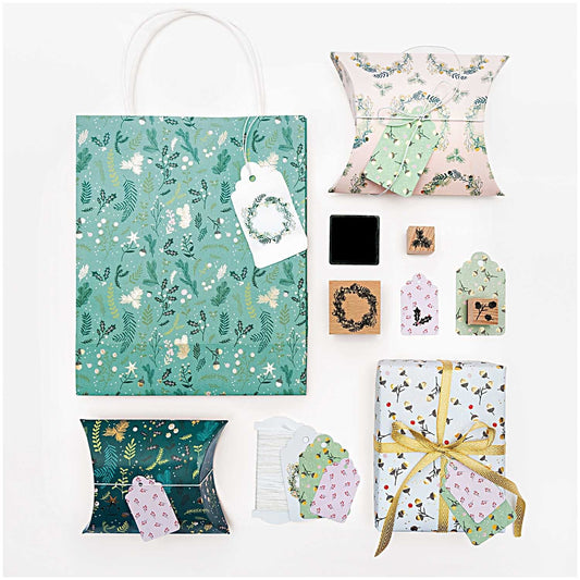 Etiquettes cadeaux - Classic christmas