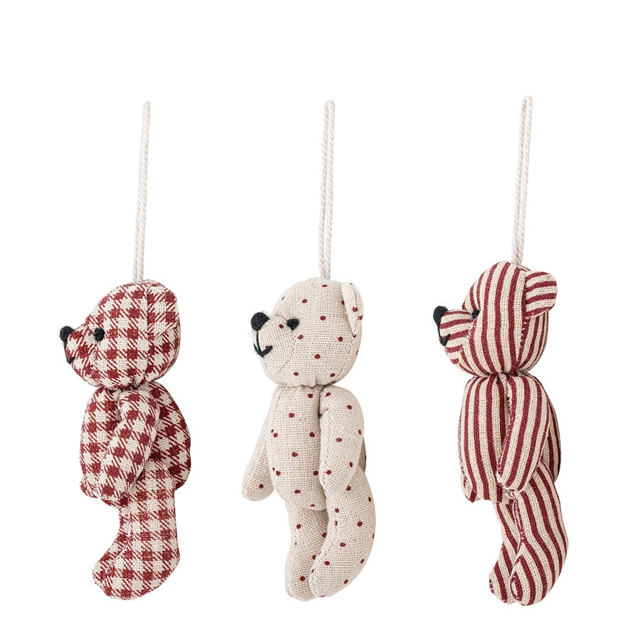 Ourson à suspendre Salwa - Rayé