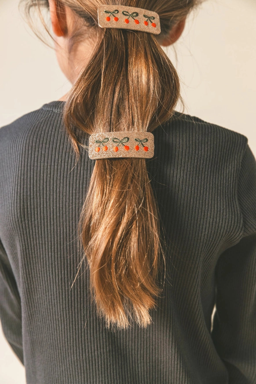 Barrette Cherry twist