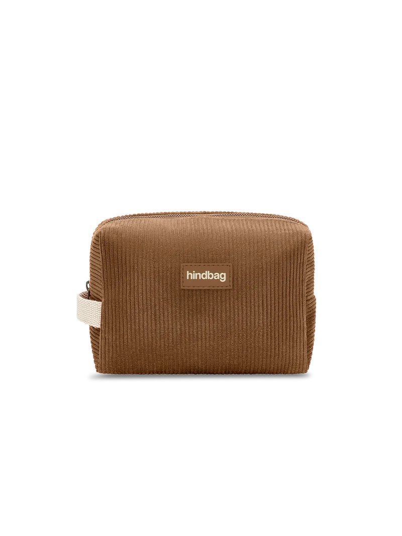 Trousse de toilette Leon - Velours macchiato