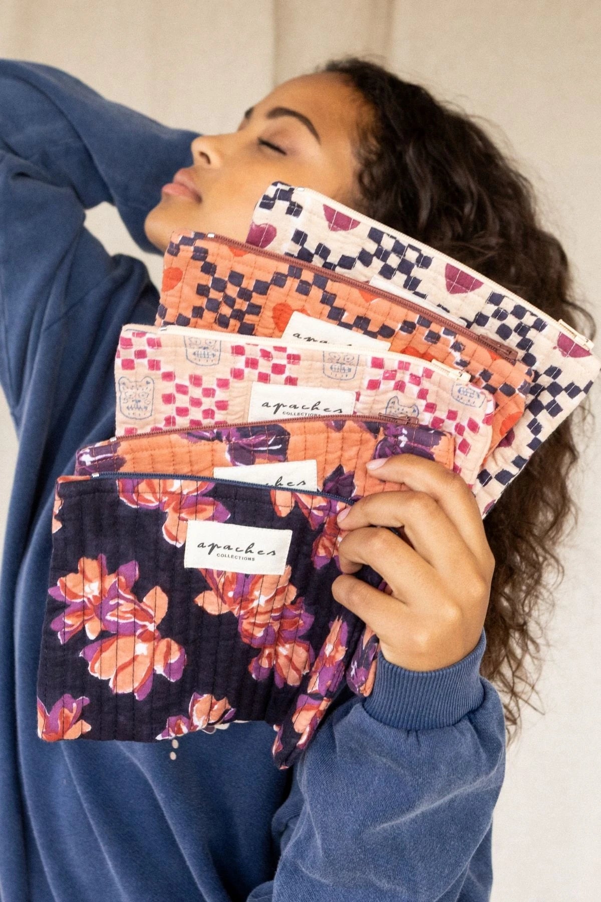 Mini pochette Mana - Amor macadamia