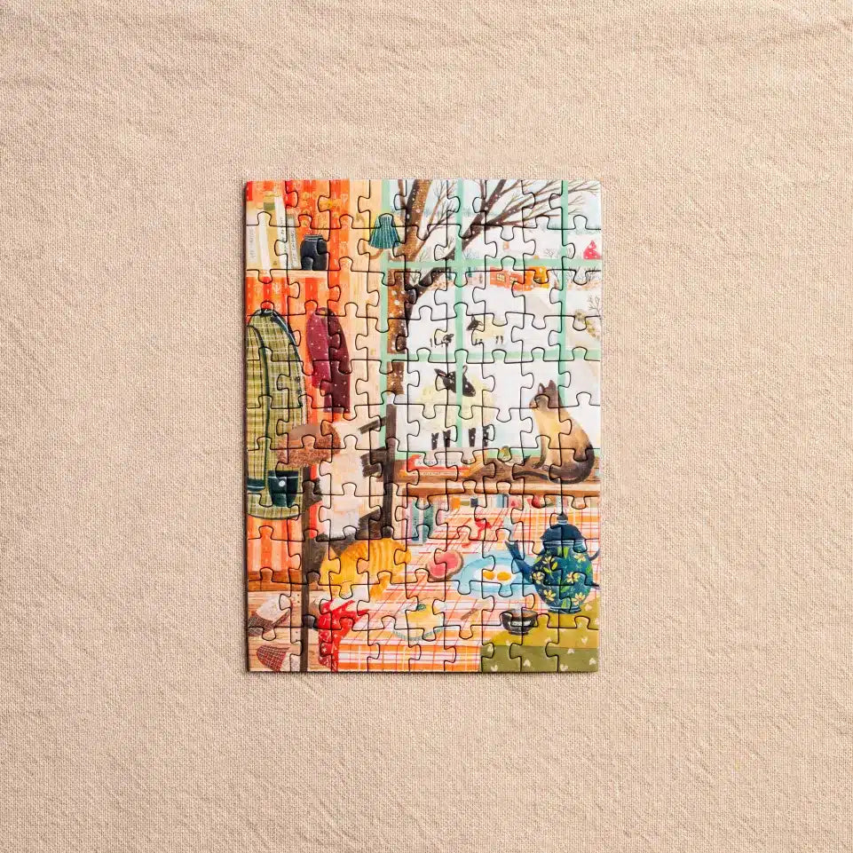 Mini puzzle Hiver douillet