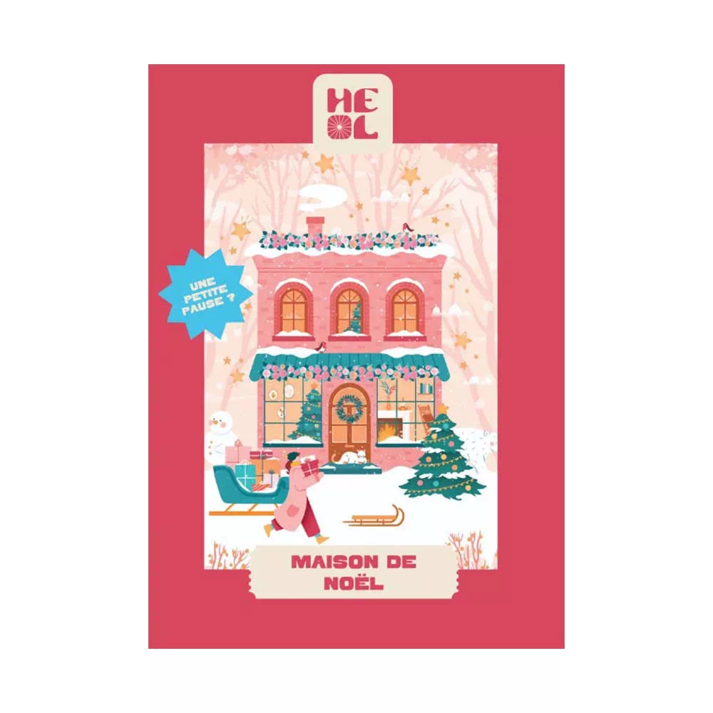 Mini puzzle La maison de Noël