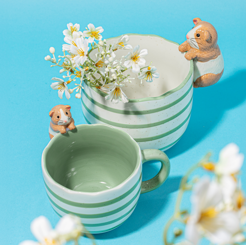 Mug peeking - hamster — Sass and Belle , Lyon