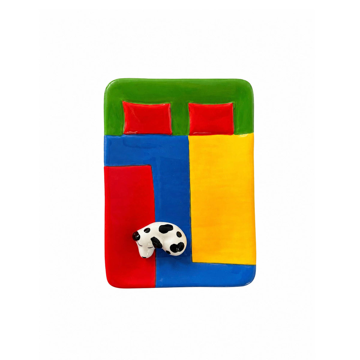 Coupelle Chien endormi - Multicolore