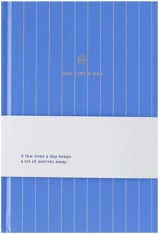 Journal Une ligne par jour - Lavender stripes — A-Journal , Lyon