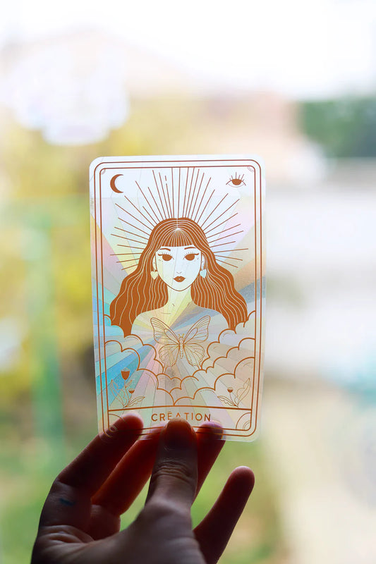 Sticker Suncatcher - Oracle