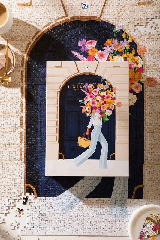 Puzzle Parisian door