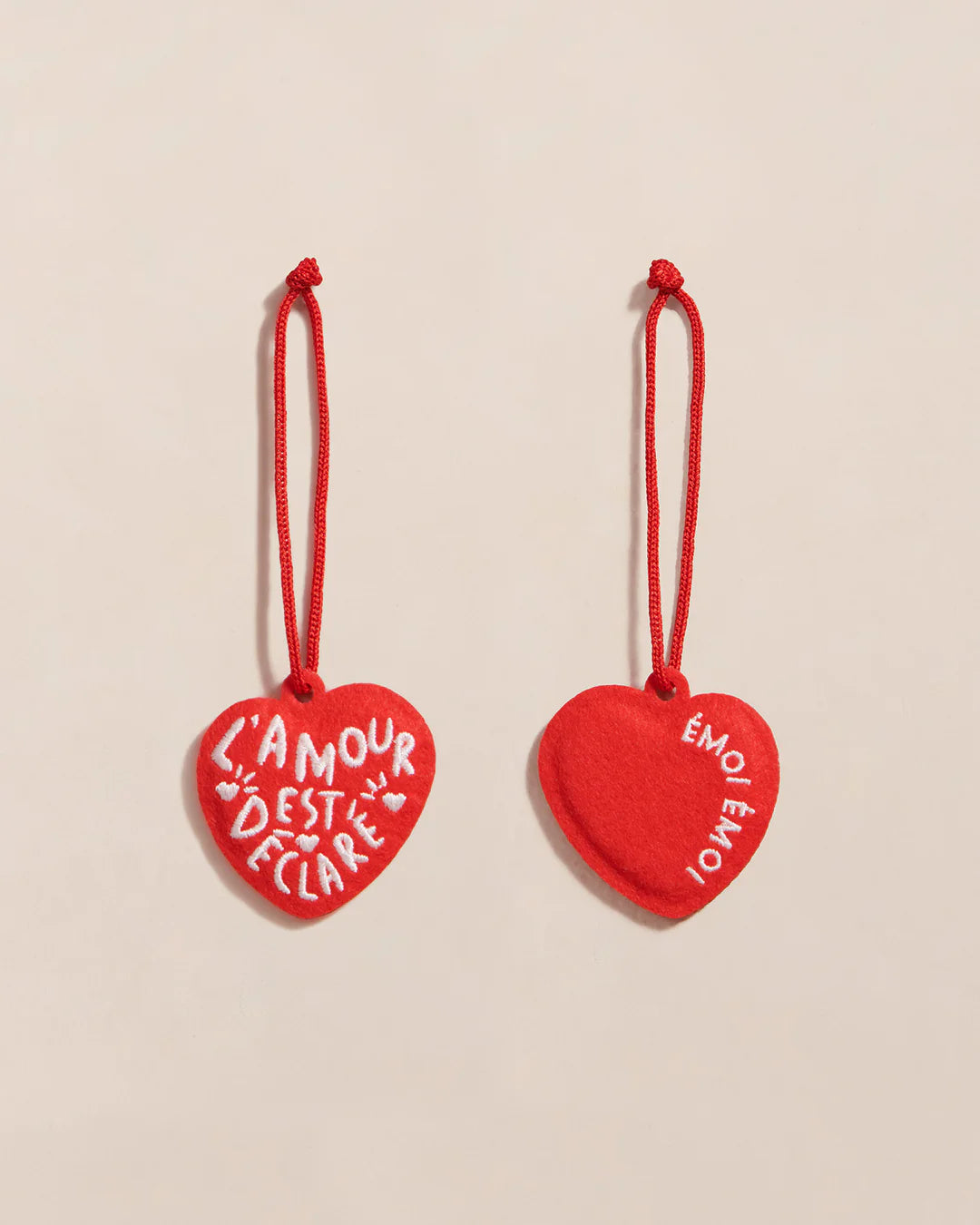 Porte-clés L'amour est déclaré