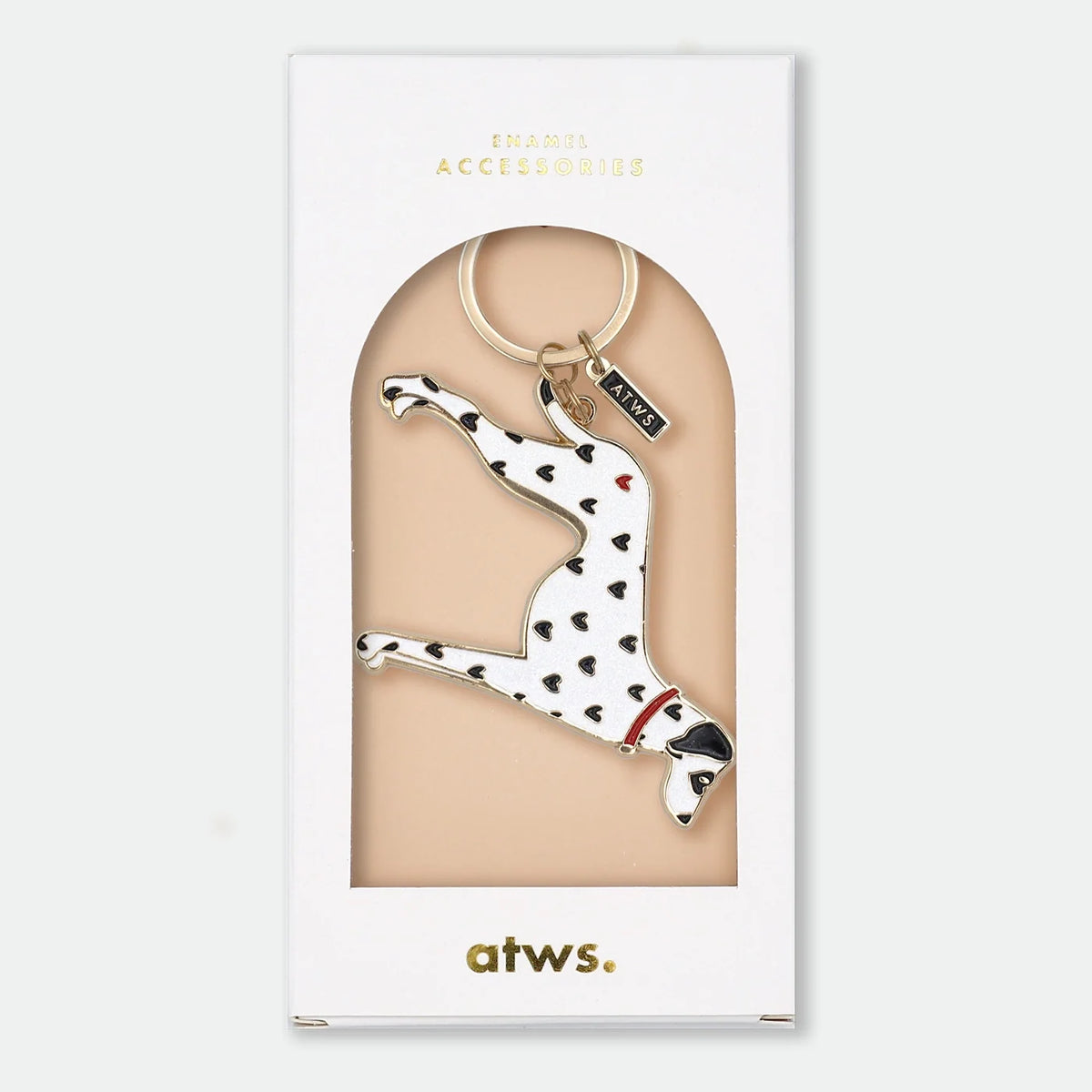Porte-clés Dalmatian lovestory