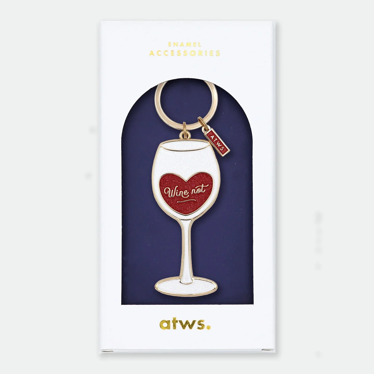 Porte-clés Wine not
