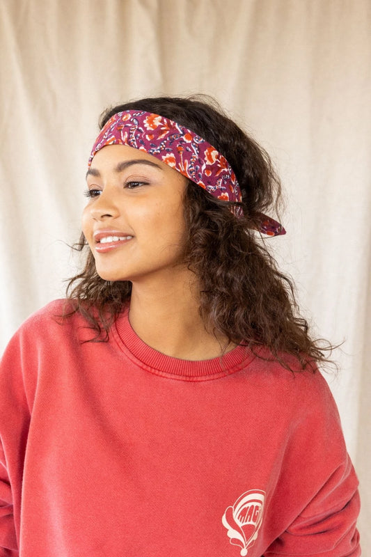 Ruban Nisha - Violeta rust — Apaches collections , Lyon