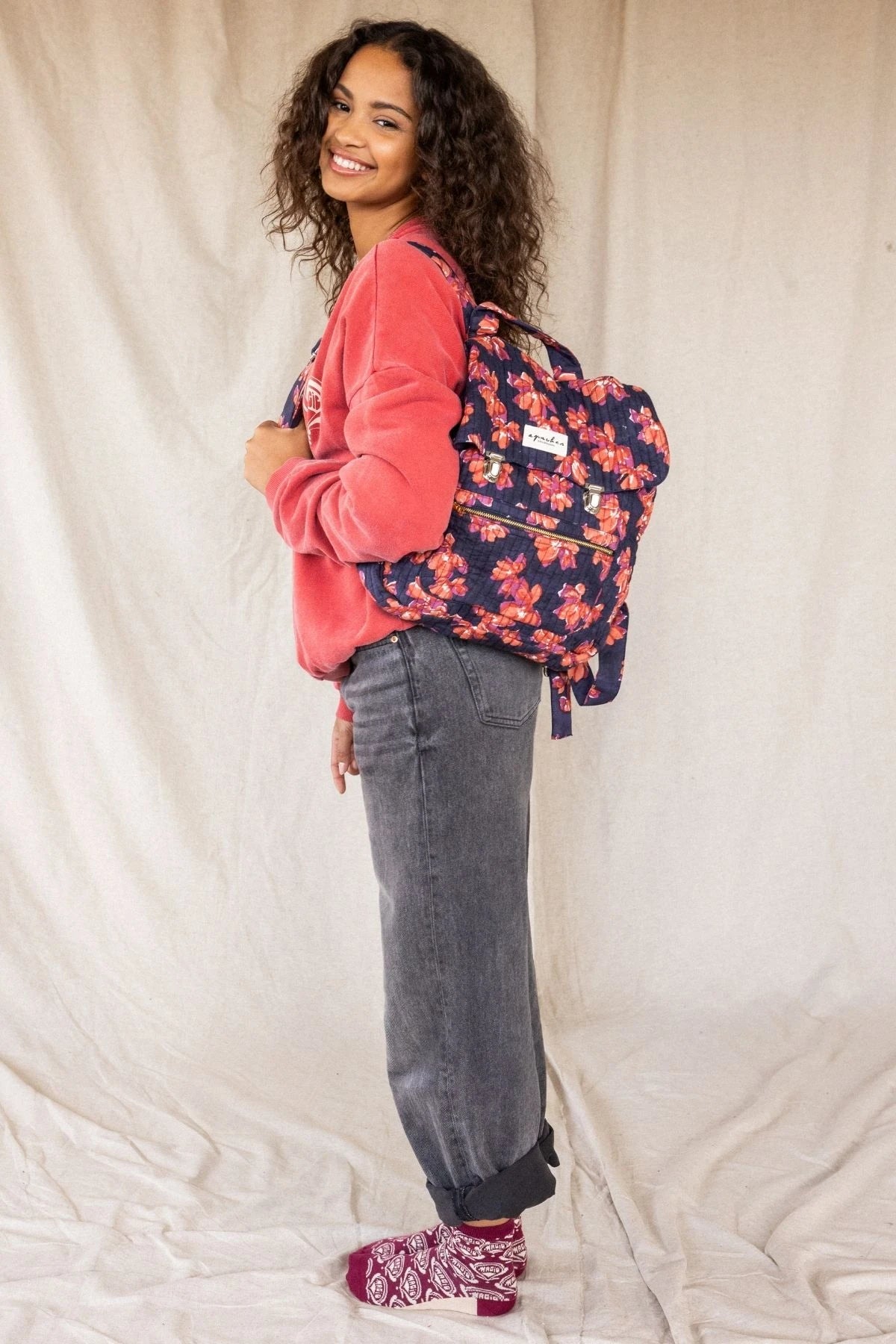 Sac-à-dos Luji - Violeta navy — Apaches collections , Lyon