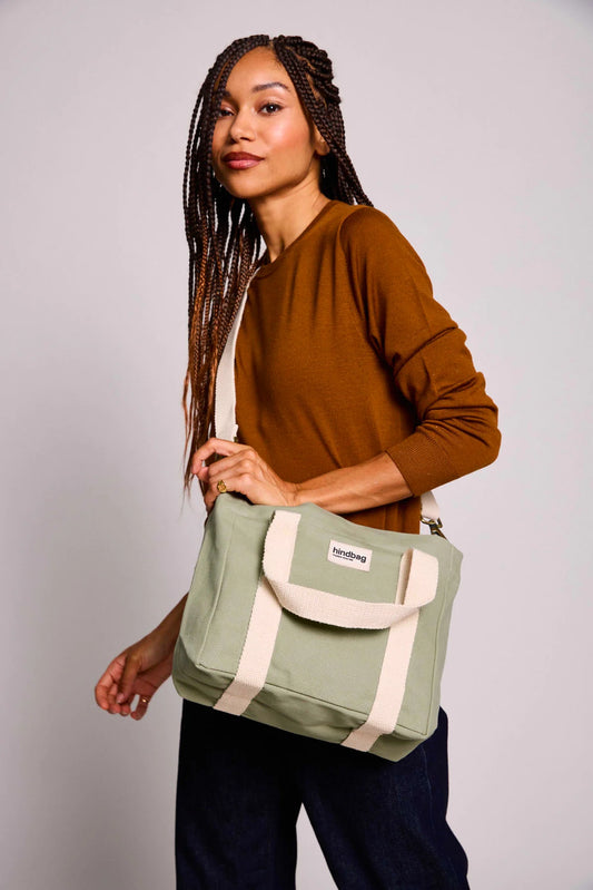 Mini cabas Louise - Vert argile — Hindbag , Lyon