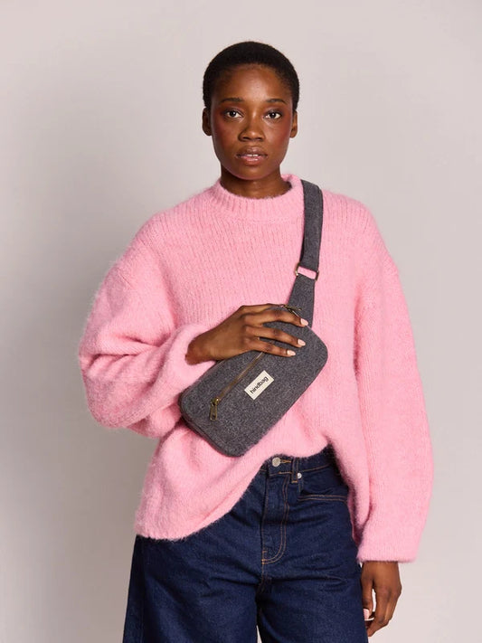 Sac banane Harry - Denim gris foncé