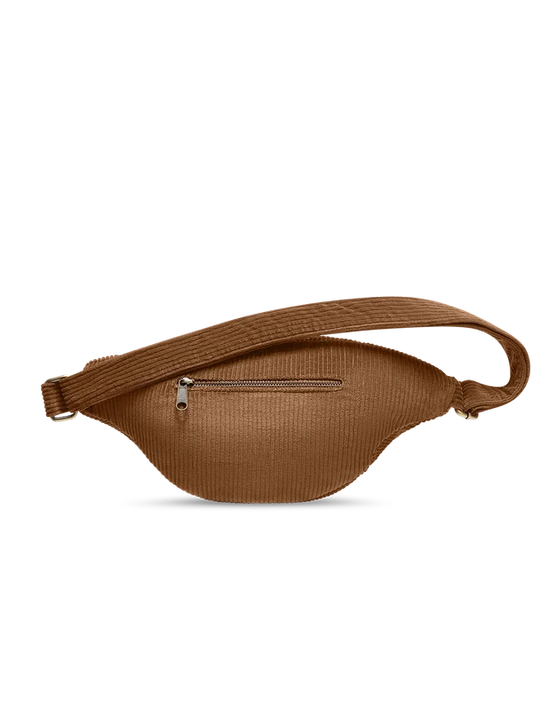 Sac banane Sasha - Velours macchiato