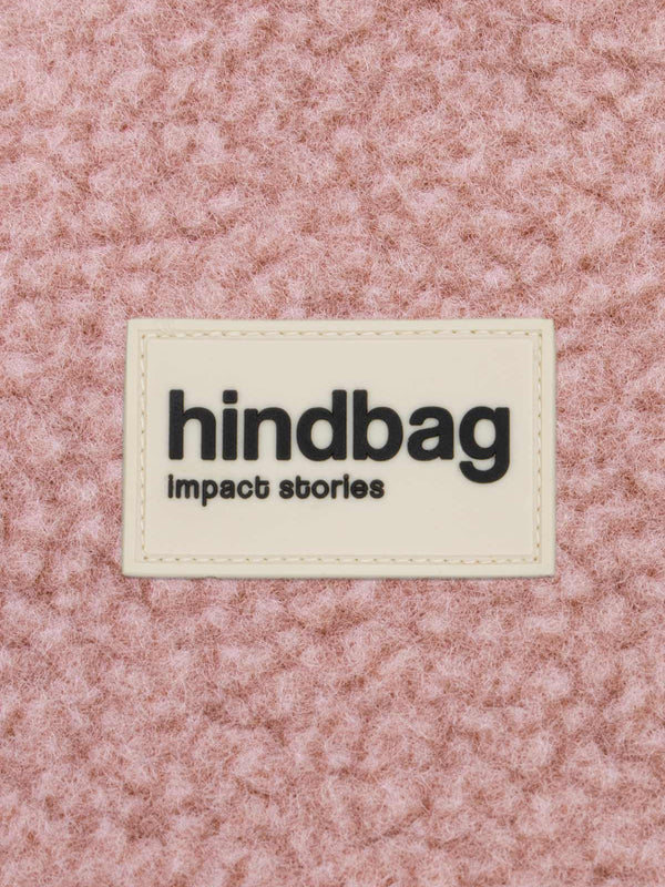 Sac banane Sasha - Teddy rose poudré