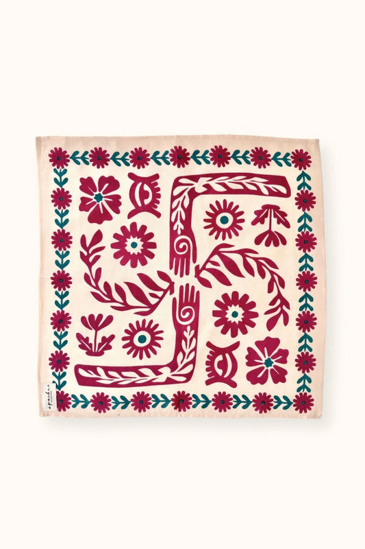 Small foulard Manika Rita - Macadamia